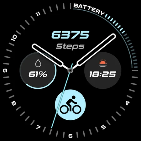 Active Analog Watch Face screenshot
