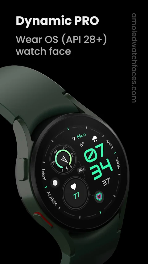 Dynamic PRO: Watch face screenshot
