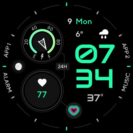Dynamic PRO: Watch face screenshot