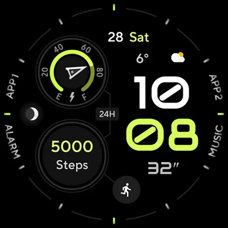 Dynamic PRO: Watch face screenshot