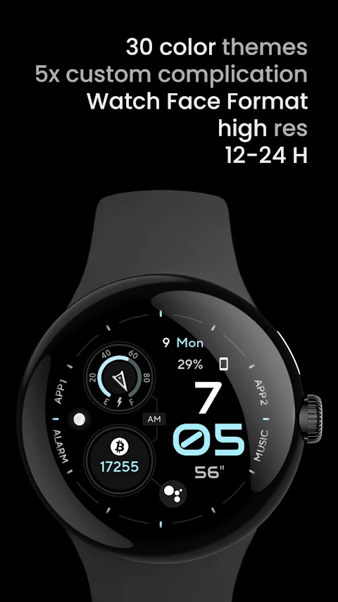Dynamic PRO: Watch face screenshot