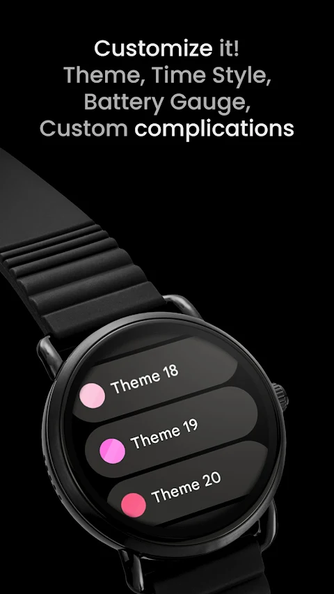 Dynamic PRO: Watch face screenshot
