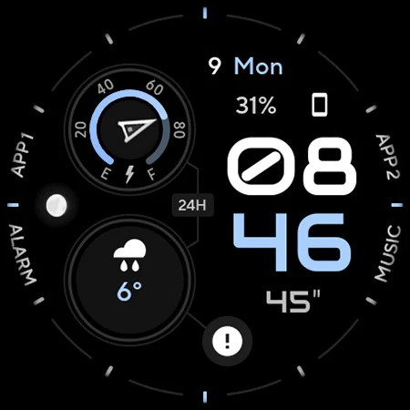Dynamic PRO: Watch face screenshot
