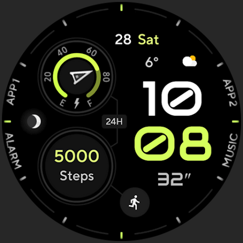 Dynamic PRO: Watch face screenshot
