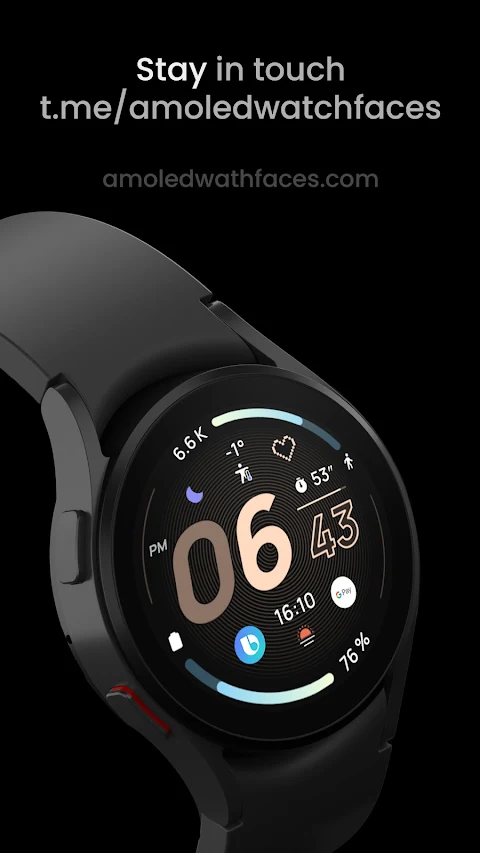 Pace 2: Watch face screenshot