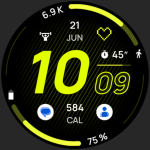 Pace 2: Watch face