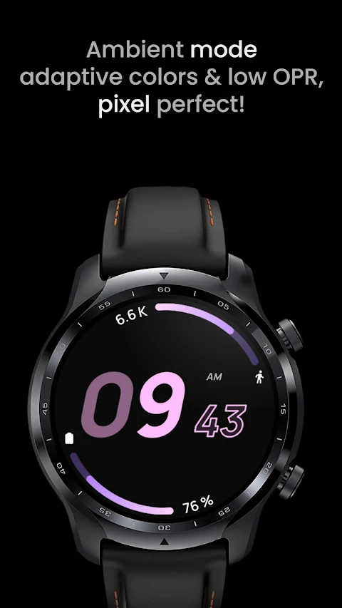 Pace 2: Watch face screenshot