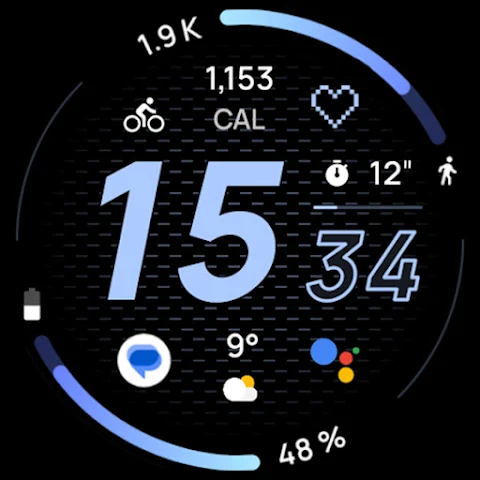 Pace 2: Watch face screenshot