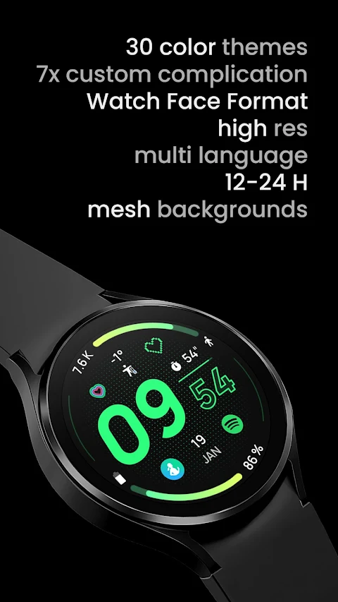 Pace 2: Watch face screenshot