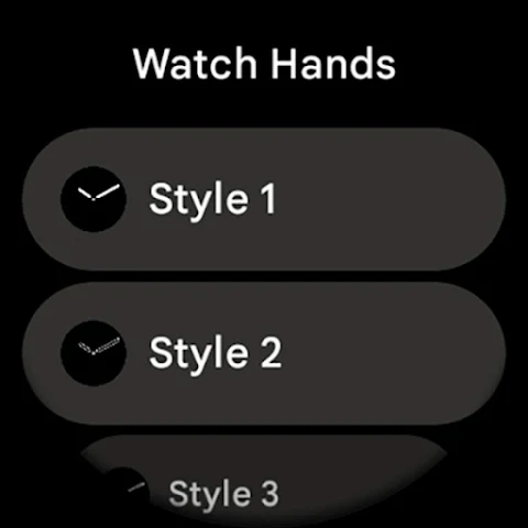 Pear Analog Watch Face screenshot