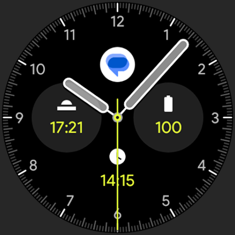 Pear Analog Watch Face screenshot