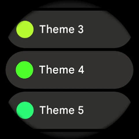 Pear Analog Watch Face screenshot