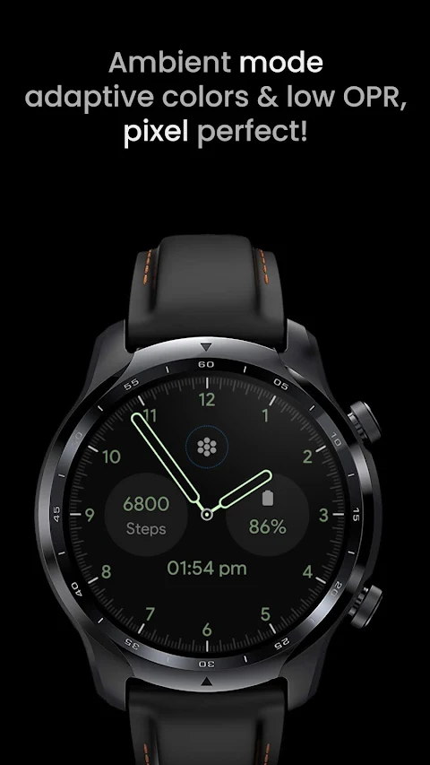 Pear Analog Watch Face screenshot