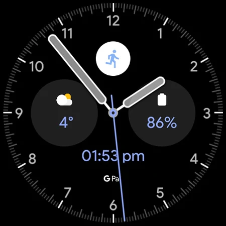 Pear Analog Watch Face screenshot