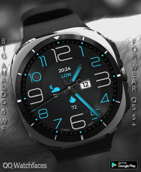 Big Analog Classic 6 WearOS 5+ screenshot