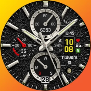 Ballozi AERO Hybrid Watch Face
