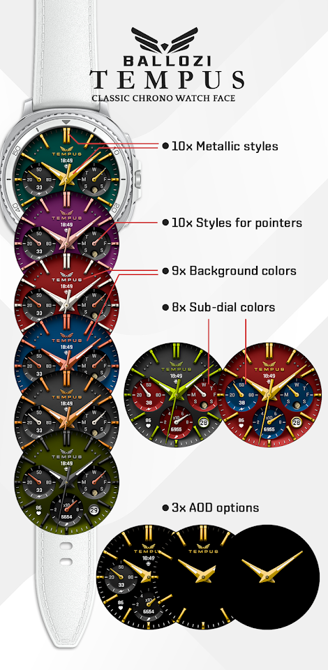 Ballozi TEMPUS Classic Chrono screenshot