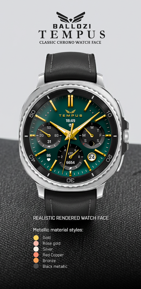 Ballozi TEMPUS Classic Chrono screenshot