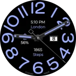 Big Analog WF WEAR OS 6