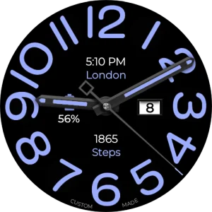 Big Analog WF WEAR OS 6