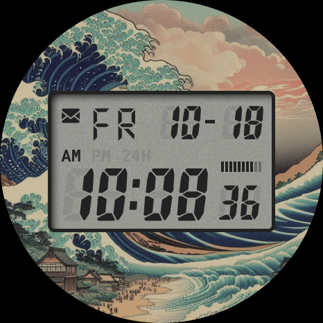 CELEST5562 Retro Digital Watch screenshot