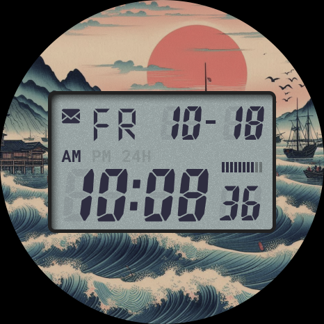 CELEST5562 Retro Digital Watch screenshot