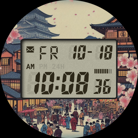 CELEST5562 Retro Digital Watch screenshot