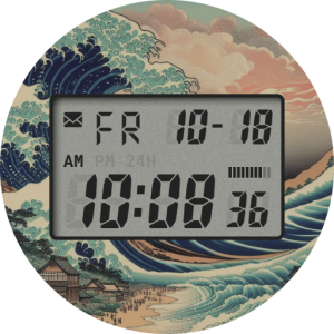 CELEST5562 Retro Digital Watch