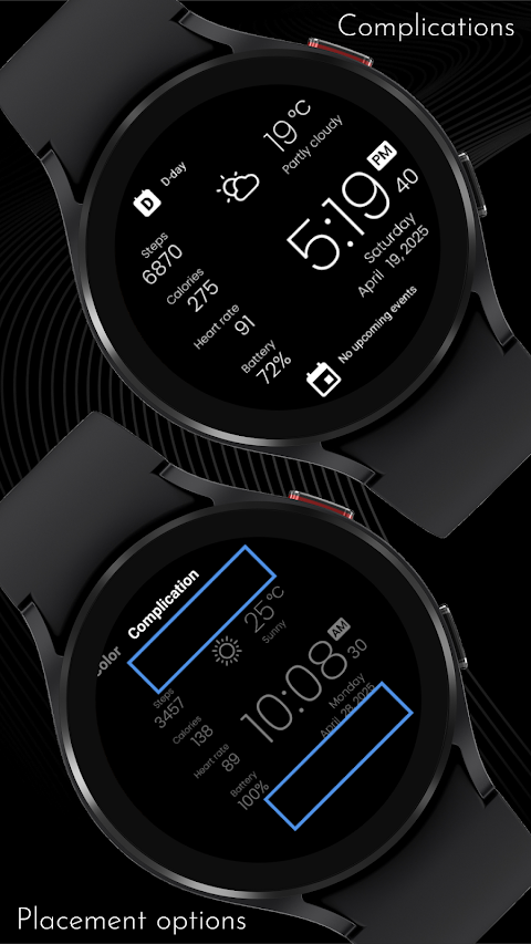 CELEST5571 Data Hub Watch screenshot