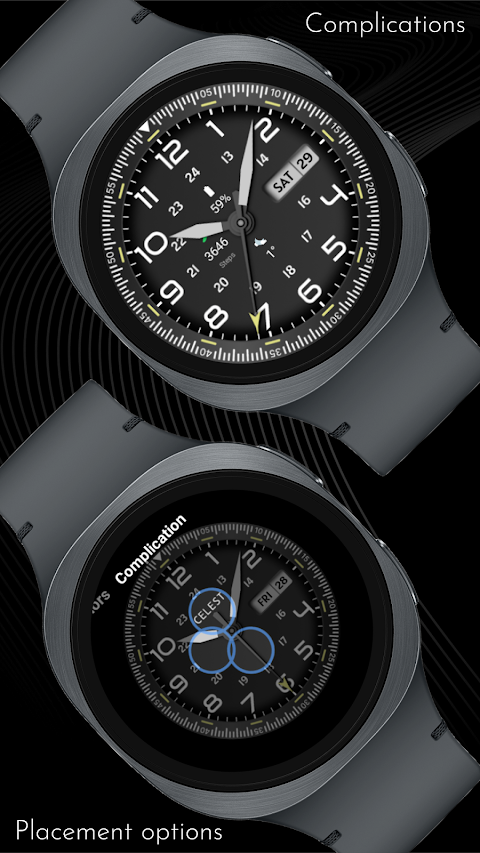 CELEST5606 Military Watch screenshot