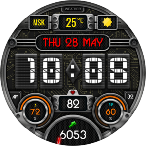 Civinic Digital Watch Face