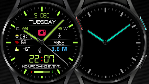 Classic LCD V3 watch face screenshot