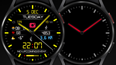 Classic LCD V3 watch face screenshot