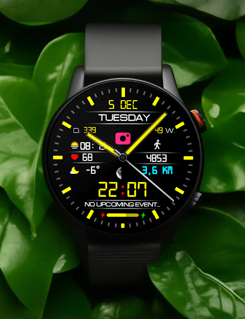 Classic LCD V3 watch face screenshot
