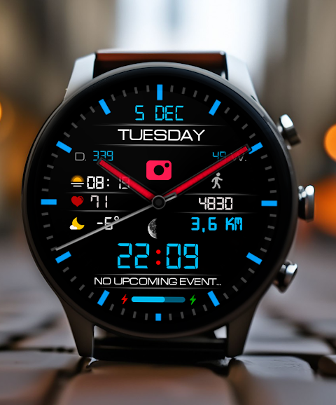 Classic LCD V3 watch face screenshot