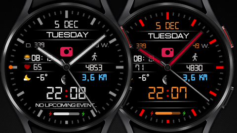 Classic LCD V3 watch face screenshot