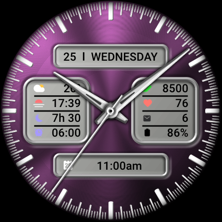 DADAM126: Analog Watch Face screenshot