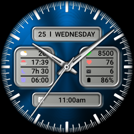 DADAM126: Analog Watch Face screenshot