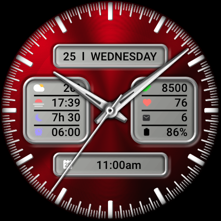 DADAM126: Analog Watch Face screenshot