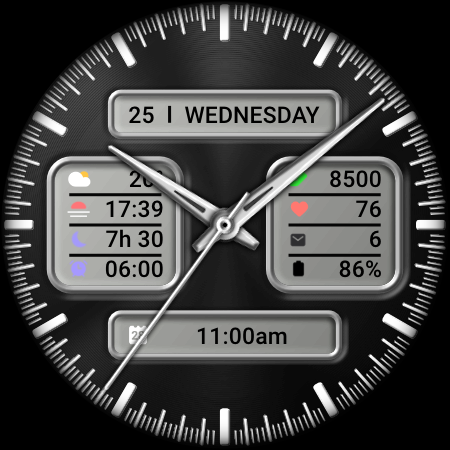 DADAM126: Analog Watch Face screenshot