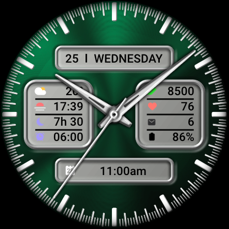 DADAM126: Analog Watch Face screenshot