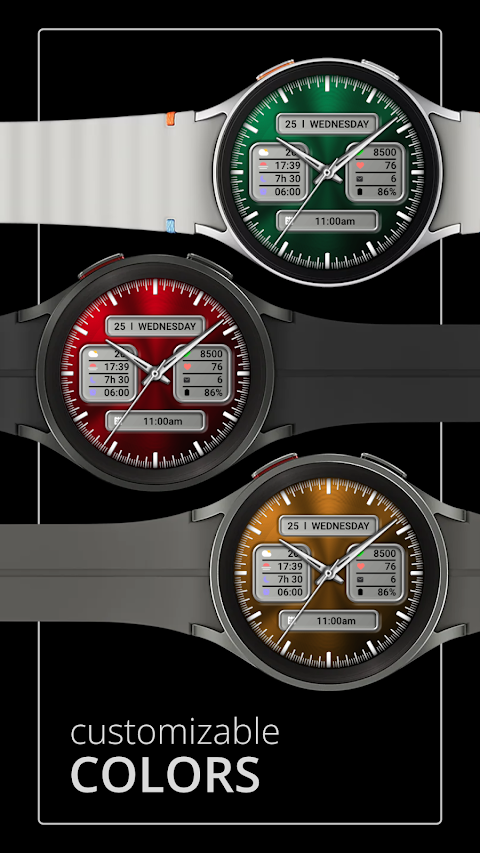 DADAM126: Analog Watch Face screenshot