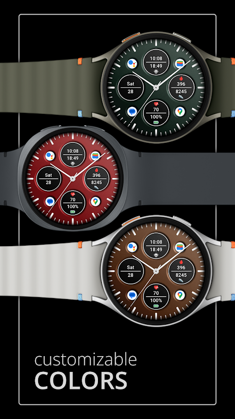 DADAM127: Analog Watch Face screenshot
