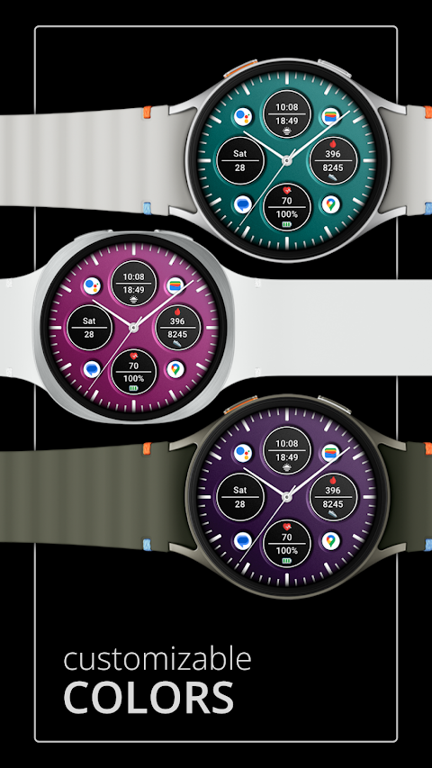 DADAM127: Analog Watch Face screenshot