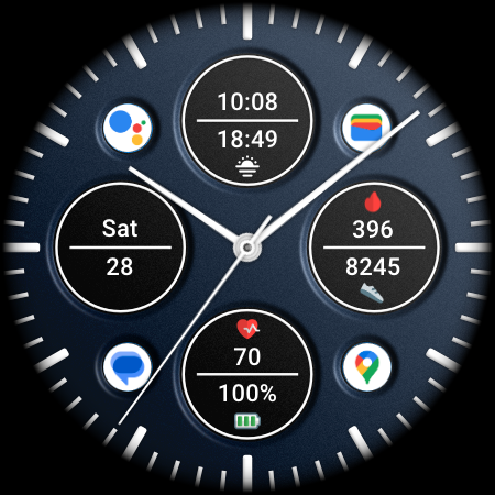 DADAM127: Analog Watch Face screenshot