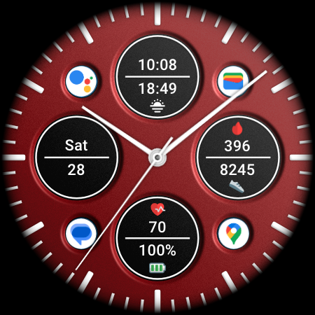 DADAM127: Analog Watch Face screenshot