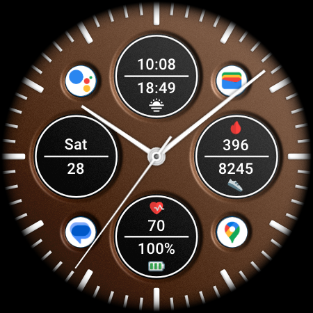 DADAM127: Analog Watch Face screenshot