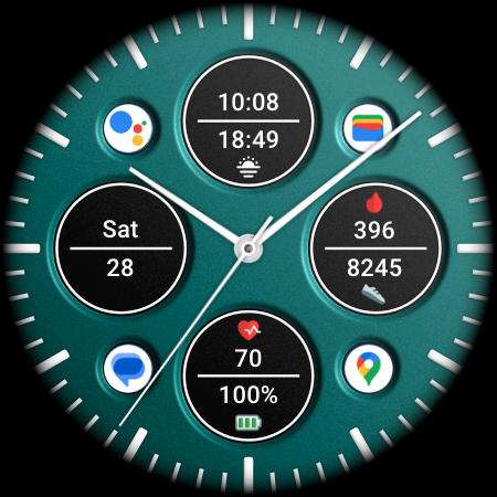 DADAM127: Analog Watch Face screenshot