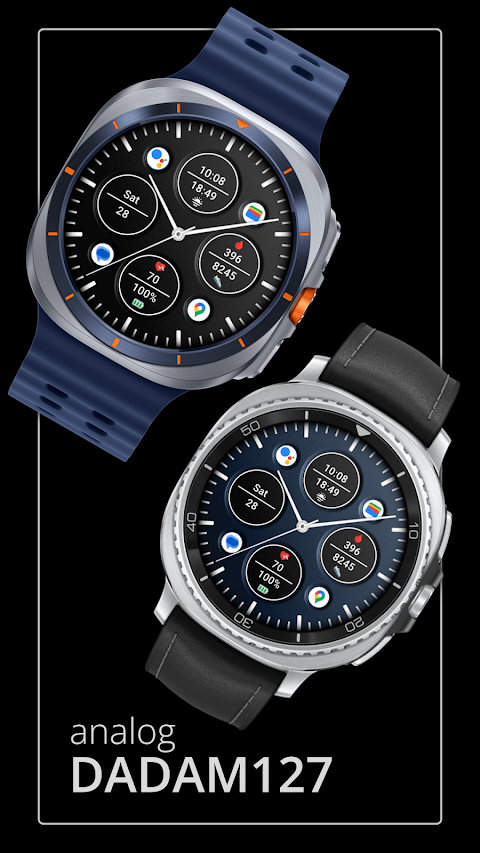 DADAM127: Analog Watch Face screenshot