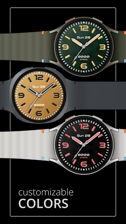 DADAM134: Analog Watch Face screenshot